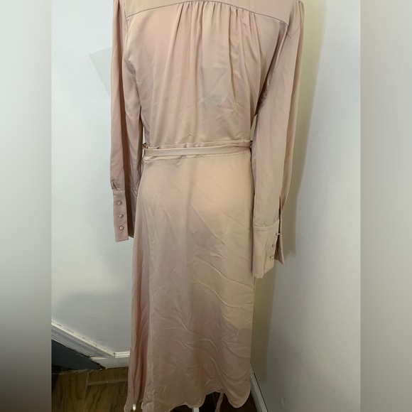 NWT BCBG wrap dress with beautiful buttons on the sleeve - Picture 2 of 5